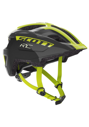detail Children's Cycling Helmet SCOTT Spunto Junior (CE) Black/Radium