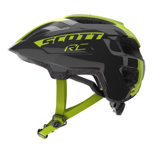 detail Children's Cycling Helmet SCOTT Spunto Junior (CE) Black/Radium