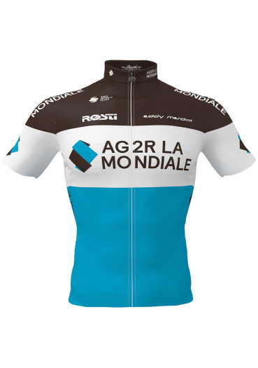 detail Rosti AG2R Replica dlouhý zip dres