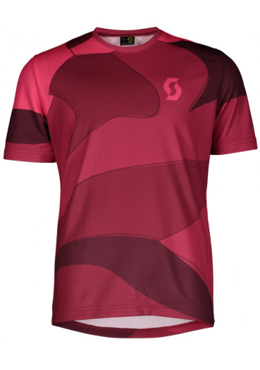 detail Scott SCO Shirt Jr Trail 20 s/sl tibetan red