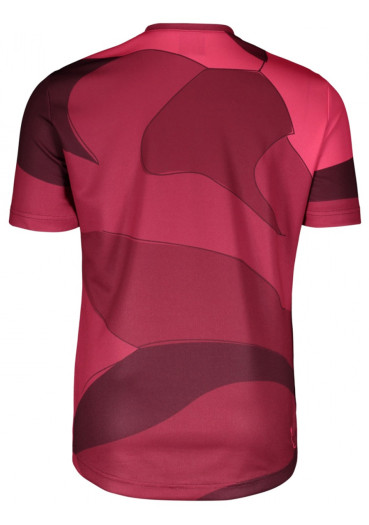 detail Youth cycling jersey Scott Shirt Jr Trail 20 S/SL Tibetan Red