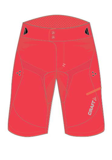 detail Women's cycling shorts Craft 1903286-2441 Trail Bike