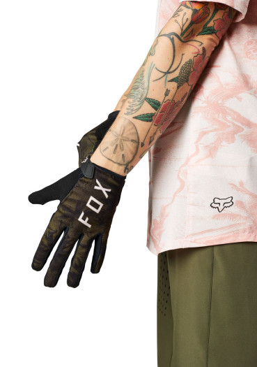 detail Women's cycling gloves Fox W Ranger Glove Gel Olive Green