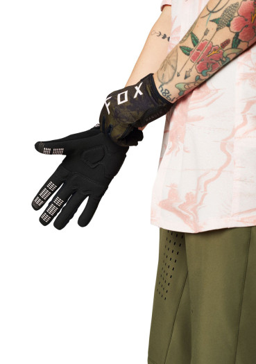 detail Women's cycling gloves Fox W Ranger Glove Gel Olive Green