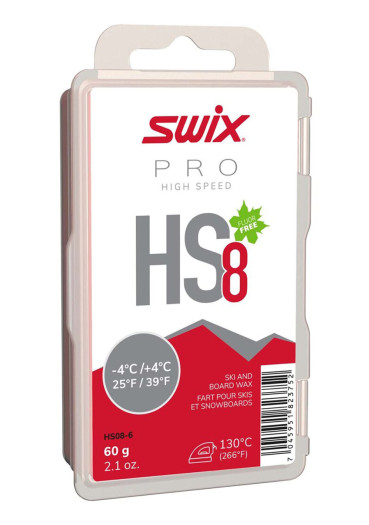 detail Swix HS08-6 High Speed slip wax 60g -4/+4°C