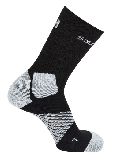 detail Socks SALOMON 17 XA PRO BLACK/FORGED IRON