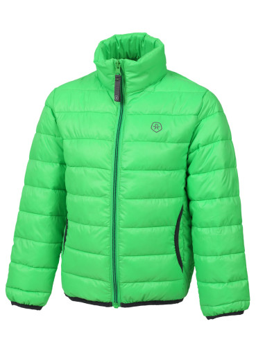 detail Children's jacket Color Kids Konne padded jacket Toucan Green