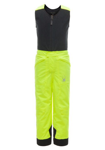 detail Baby pants Spyder Mini Expedition yellow