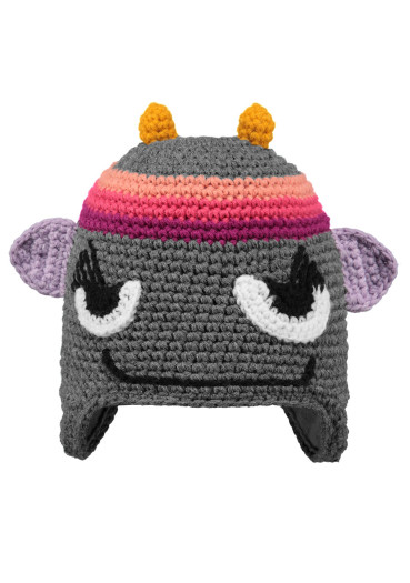 detail Kids knitted hat Barts Monster confetti