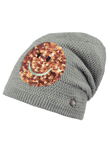 detail Children hat BARTS FABLE BEANIE HEATHER GREY 
