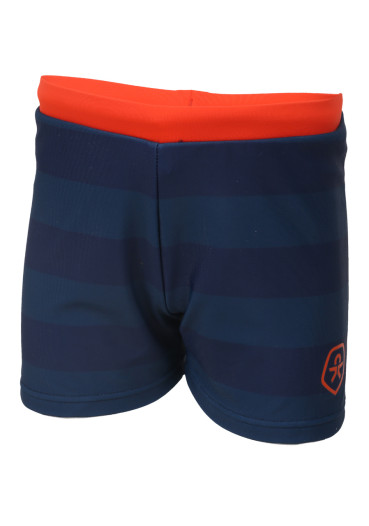 detail Boy's Swimwear Color Kids Erland swim trunks AOP 40+ Orange