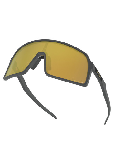 detail Oakley Sutro Sunglasses – Matte Carbon with Prizm™ 24K Lenses