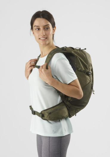 detail Backpack Salomon TRAILBLAZER 30 Martini Ol/Olive Nigh/Ebo