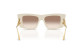 preview Sunglasses Dolce & Gabbana DG4510 33129451 Cream/Clear gradient brown mirror
