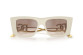 preview Sunglasses Dolce & Gabbana DG4510 33129451 Cream/Clear gradient brown mirror