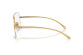 preview Sunglasses Miu Miu MU A56S 5AK08N66 Gold/Clear blue-violet light filter