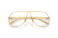 preview Sunglasses Miu Miu MU A56S 5AK08N66 Gold/Clear blue-violet light filter