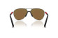 preview Sunglasses Prada PS 53ZS 1BC08R59 Silver/Light Green Mirror Blue