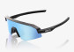 preview Kids sunglasses 100% Slendale XS-Matte Black-HiPER Blue Multilayer Mirror