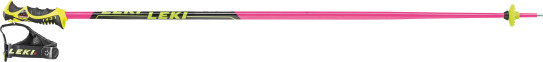 detail Leki Worldcup SL-TBS ski poles Pink-blk-wht-yel