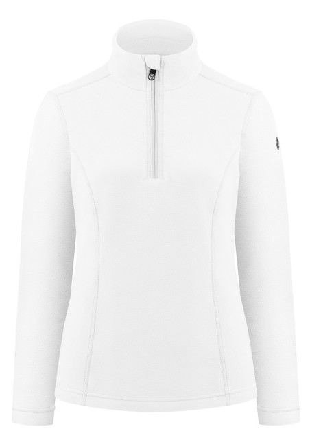 detail Poivre Blanc W23-1540-WO Micro Fleece Sweat White