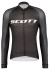 detail Men’s cycling jersey Scott Shirt M's RC Pro LS – Black/White