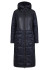 detail Women's Coat Sportalm Uxbridge Dark Navy 