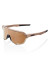 detail Sunglasses 100% S2 - Matte Copper Chromium - HiPER Copper Mirror Lens