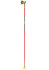 detail Leki HRC marathon running poles, bright red-neonyellow-black
