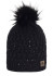 detail Jail Jam Amelia Beanie Kids 001 Black – Warm and Stylish Accessory for Little Adventurers
