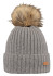 detail Women's hat Barts Augusti Beanie Heather Grey