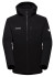 detail Mammut Ultimate Comfort SO Hooded Jacket Men Black