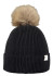 detail Kids knitted hat Barts Cinder Beanie Black