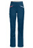 detail Dámské lyžařské kalhoty Ortovox Col Becchei Pants W Petrol Blue