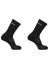 detail Socks Salomon EVASION CREW 2-PACK BLACK/BLACK