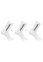 detail Salomon EVERYDAY CREW 3-PACK WHITE/WHITE