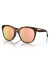 detail Oakley 9433-0954 Low Key Mtt Brwn Tort w/ Prizm Rose Gold Polarized Women's Sunglasses