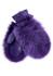 detail Women's gloves Gena Massa Bis Fox Violet