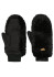 detail Women's mittens Barts Fur Mitts Black