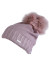detail Women's Sherpa hat GAIA merino rose