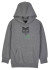 detail Fox Yth Dispute Fleece Po Heather Graphite