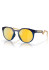 detail Oakley 9242-1152 HSTN KM Navy / Trans Blue w/ Prizm 24K Polarized Sunglasses
