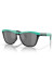 detail Oakley 9284-1055 Frogskins Range Celeste / Black Ink with Prizm Black Sunglasses
