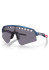 detail Oakley 9465-2839 Sutro Lite Sweep TLD Blue Soft / Prizm Grey Vent Sunglasses