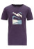 detail Dětské tričko Devold Molnes Merino Tee Jr Lilac