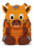 detail Affenzahn Giraffe Large Children's Backpack - Orange