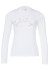 detail Women's T-shirt Goldbergh Classic Long Sleeve Tee White