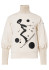 detail Women's sweatshirt Goldbergh Voyage Turtle Neck Sweater Champagne