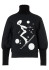 detail Women's sweatshirt Goldbergh Voyage Turtle Neck Sweater Black
