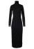 detail Women's dress Goldbergh Mireille Long Sleeve Knit Dress Black